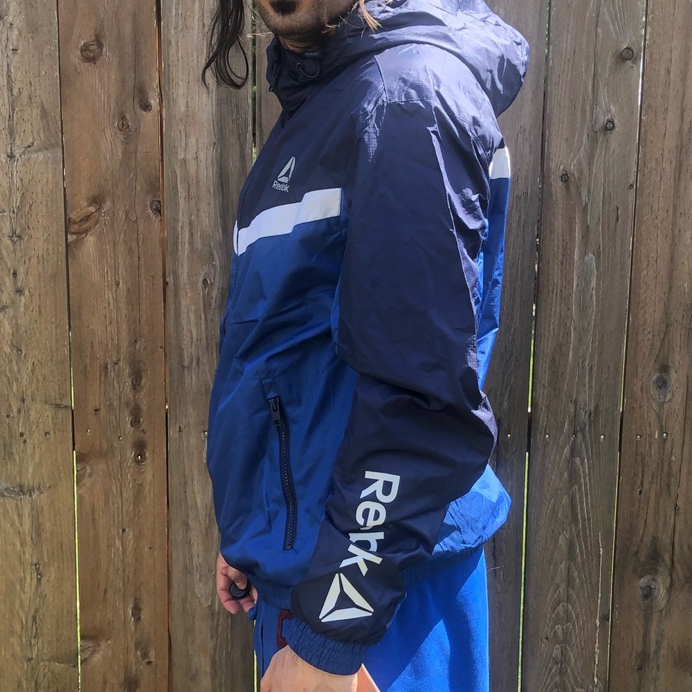 Sold ✅Reebok Rain Jacket ,Windbreakers size:Large - Picture 11 of 13